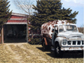 Painting: Truck and Barn